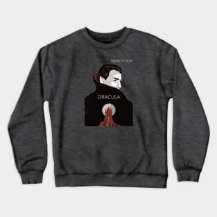 Dracula book cover Crewneck Sweatshirt